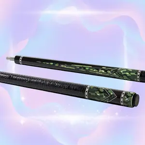 EVO RECON VIPER Carbon Fiber Pool Cue with Microfiber Leather Wrap — 29 in Pro Taper Shaft, 12.5 mm TIME Tip, Carbon + Glass Fiber Butt, 3/8-8 Stainless Joint, 19–19.5 oz — Camo-Inspired, Ultra-Stiff Control