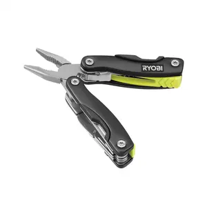 NEW Compact 14-in-1 Multi-Tool with Stainless Steel Construction and Pouch RYOBI