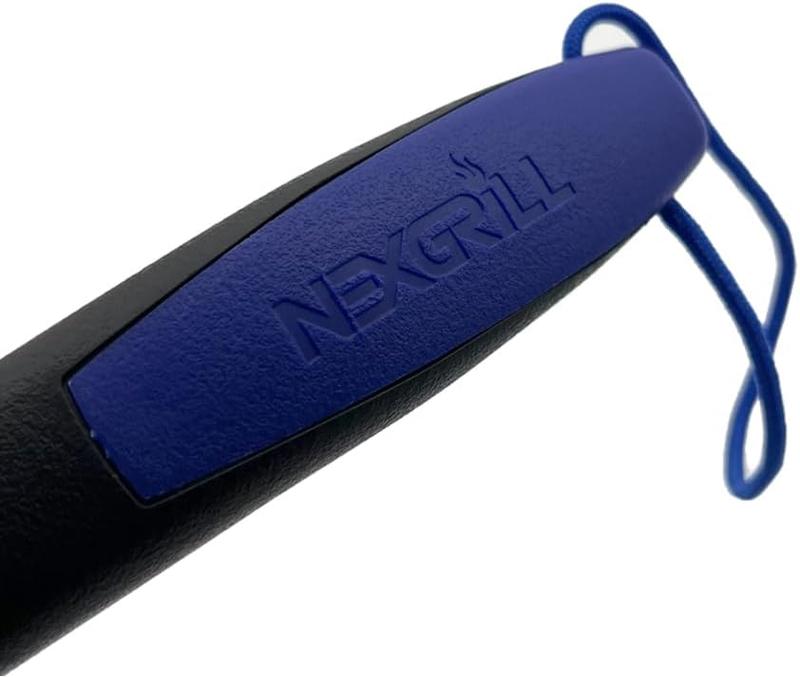 Nexgrill 19" Grill Brush with Scraper - Nylon Bristles for BBQ Cleaning - Heavy-Duty Accessory for Outdoor Cooking, Camping, Tailgating - Model 530-0040A