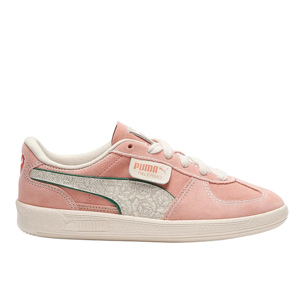 PUMA Womens Palermo Animal De Poder Lace Up Sneakers Shoes Casual - Pink