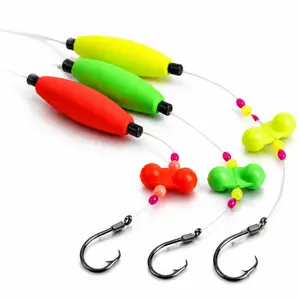 Ultimate Catfish Rigs Fishing Lures Set - Santee Rig with 6/0 Circle Hooks, Peg & Cigar Floats - Ideal Tackle for Catfishing Enthusiasts