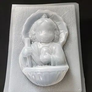 Religious Themed Plastic Mold - Angel Design for Dessert Purposes