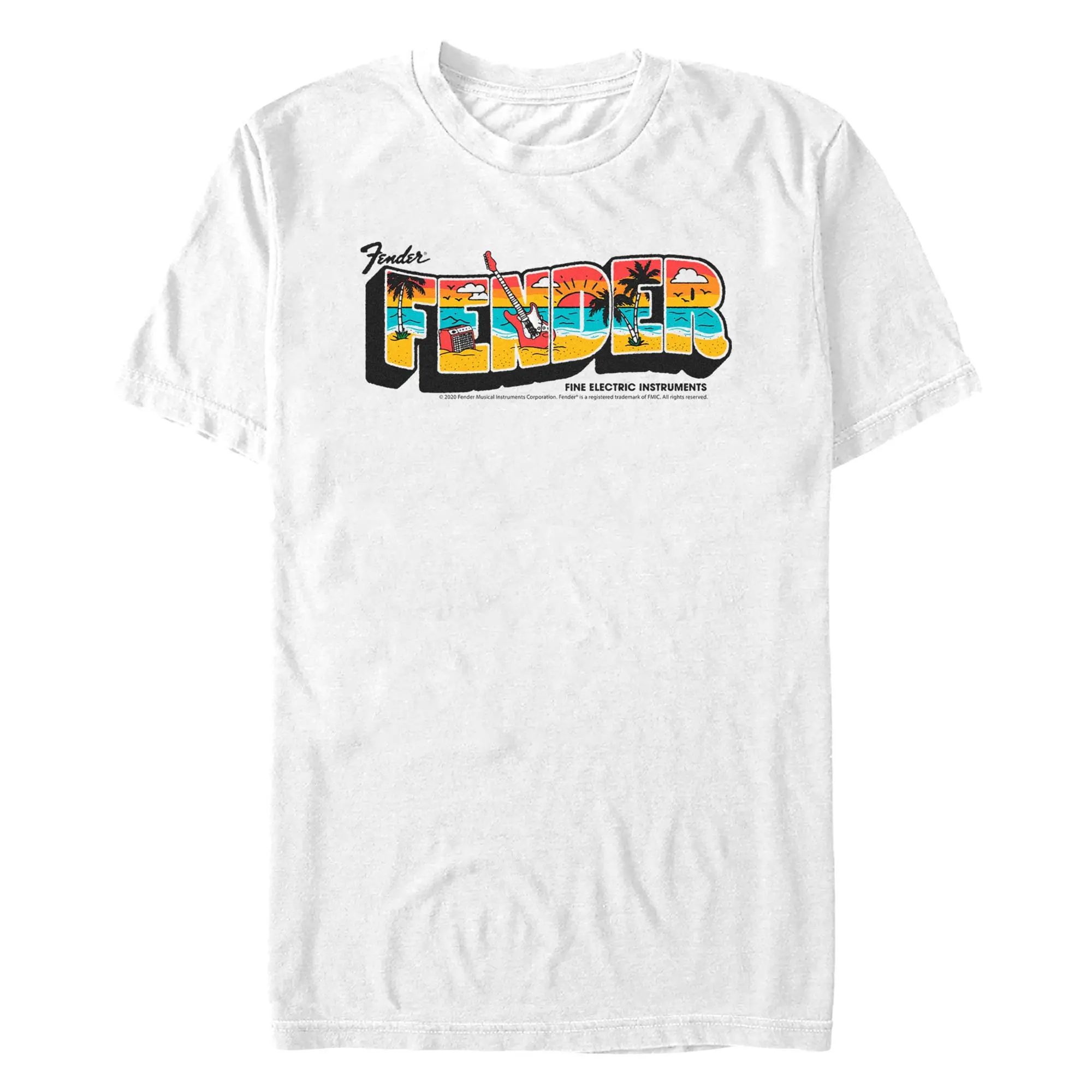 Men's Fender Vacation Billboard Logo T-Shirt