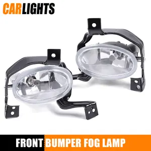 Fit For Honda 2010-2011 CR-V CRV Clear Bumper Fog Lights Pair + Switch + Wiring