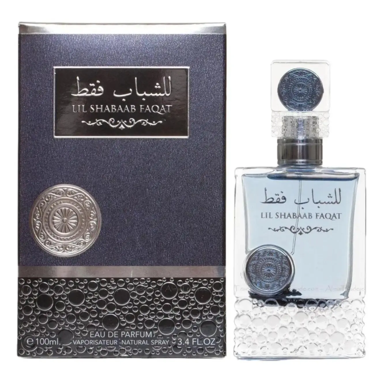 Ard Al Zaafaran Lil Shabab Faqat for Unisex Eau de Parfum Spray, 3.4 Ounce