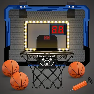 nerf Indoor Mini Basketball Hoop Over Door with Balls for Kids&Adults