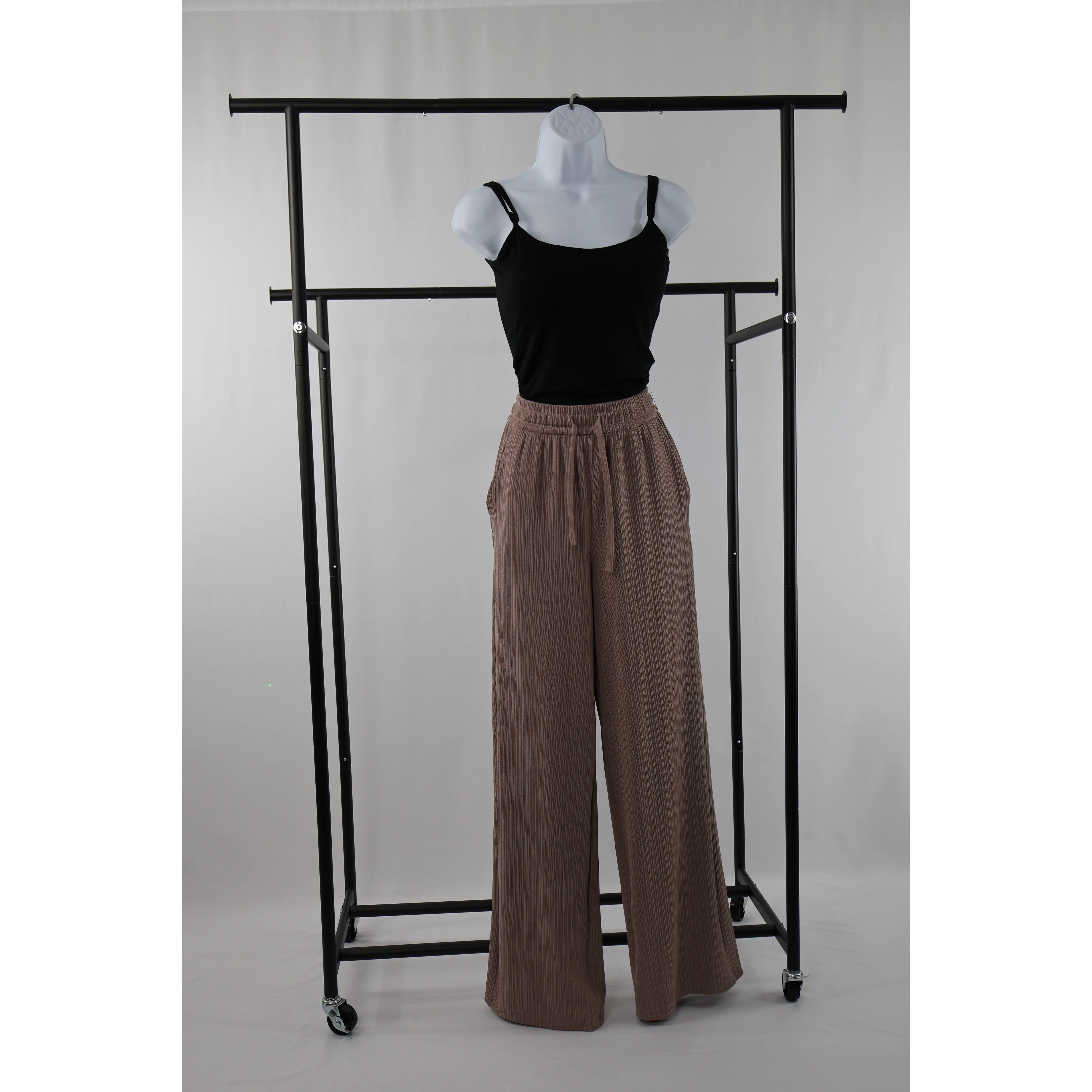 Pleated Wide Leg Pants