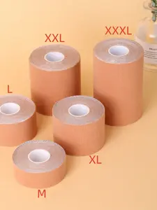 1 roll, Adhesive bra inserts, anti expansion and gathering chest elastic fabric muscle patch, invisible lifting and breast lifting patch, nipple cover breathable breast lifting strap, suitable for A-E cup large breasts!