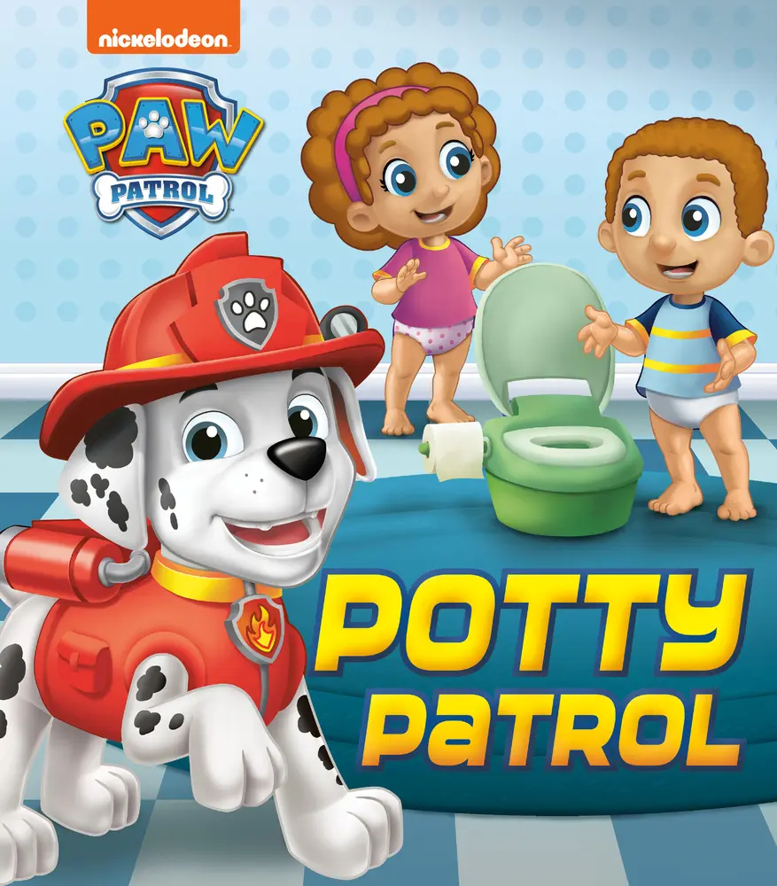 USED Book - Potty Patrol (Paw Patrol) by Random House (Board book) - english