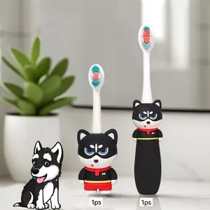 Baby Toothbrush Set, Soft Bristles Gentle Oral Care, Ideal for Infants & Toddlers, Promotes Healthy Gums, Easy Grip Design