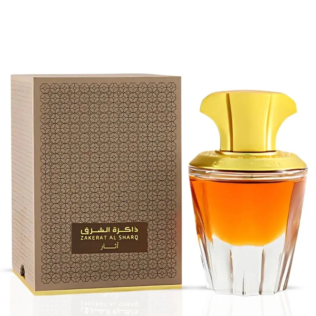 Zakerat Al Sharq Aathar Concentrated Perfume Oil 20ml (0.68 oz) by Rasasi | A Tribute to the Grandeur of the East