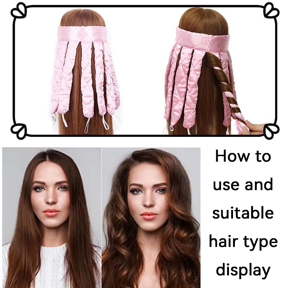 Multiple curl shape styling effect