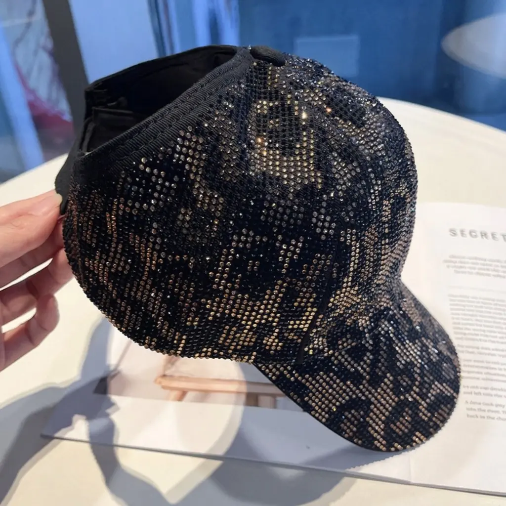 Leopard Print (Open-Top Visor)