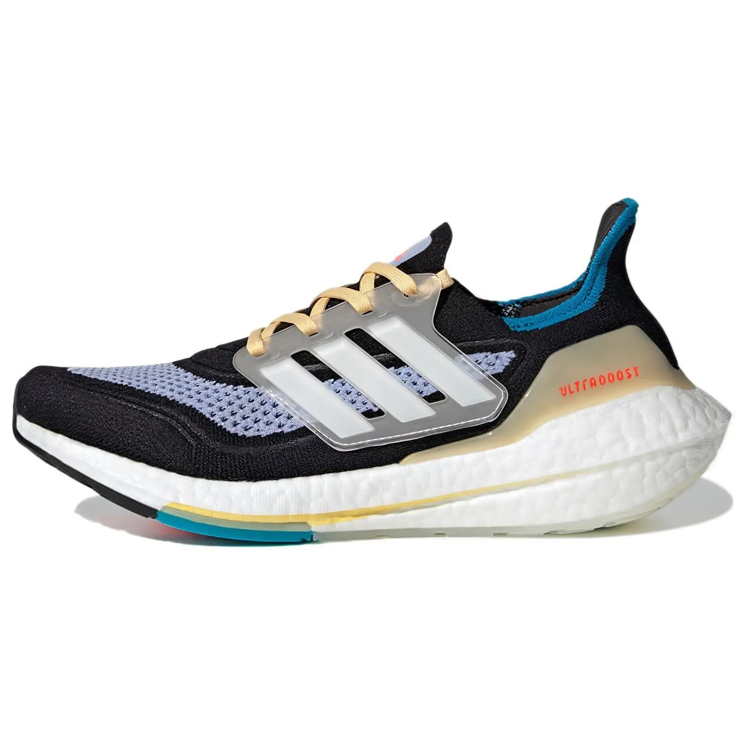 Adidas Women's UltraBoost 21 Running Shoe - 'Black Violet Tone' Sports Sneaker, Performance Sports Shoes for Women, Boost Cushioning, Casual, Runs Small, Sock Fit, Sporty Chic