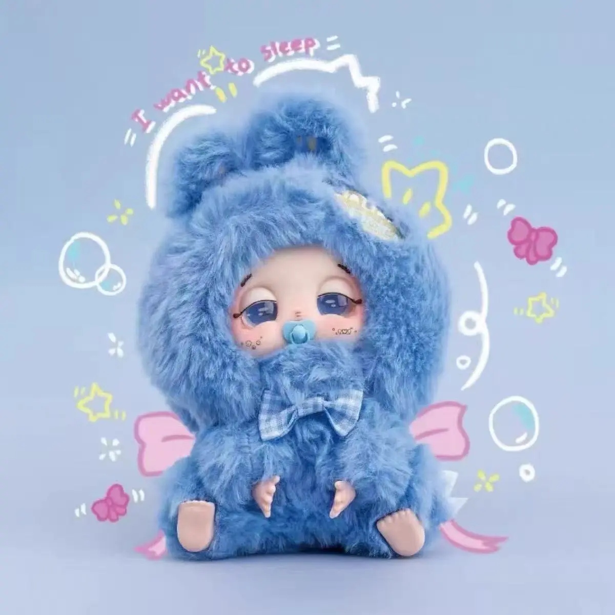 Baby Three-Sleepy baby DouDou-Lucky Delivery Plush toy doll