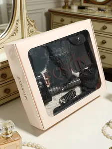 Ultimate 14-Piece Sparkly Rhinestone Keychain Accessory Pack: Keyrings, Lipstick Holder, and Daily Essentials in Black