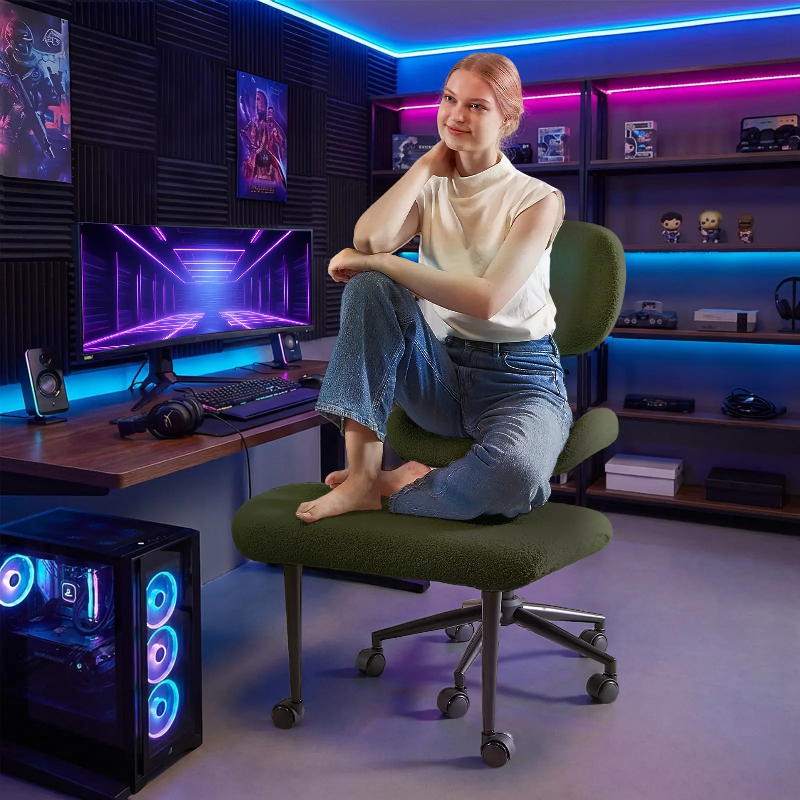 Upgraded Green (Teddy Fabric)