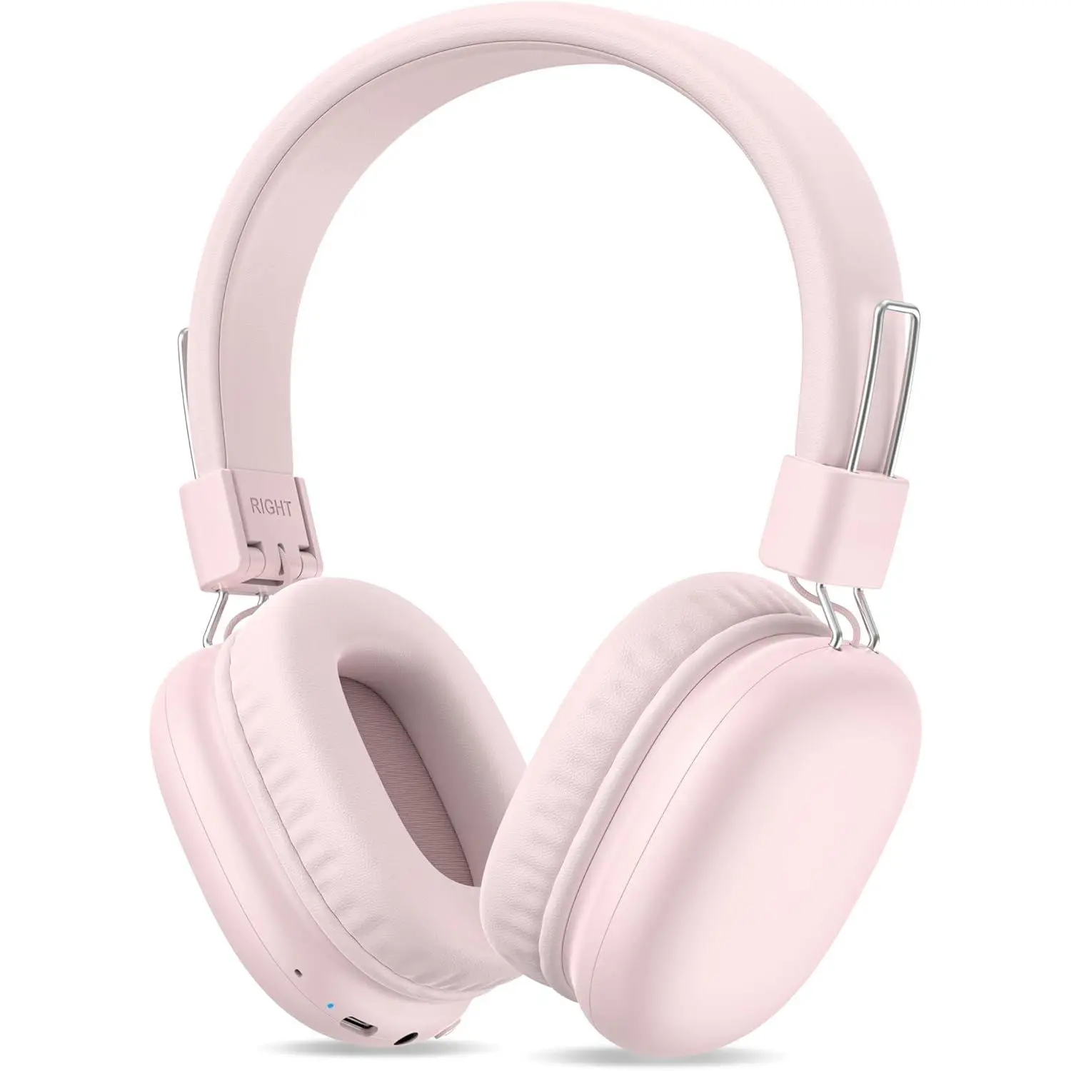 Headphones, Over-Ear  Headphones with Microphone, Safe-Volume 85dBA,  5.4, Foldable Lightweight and Comfortable, 50H Playtime, USB-C ,