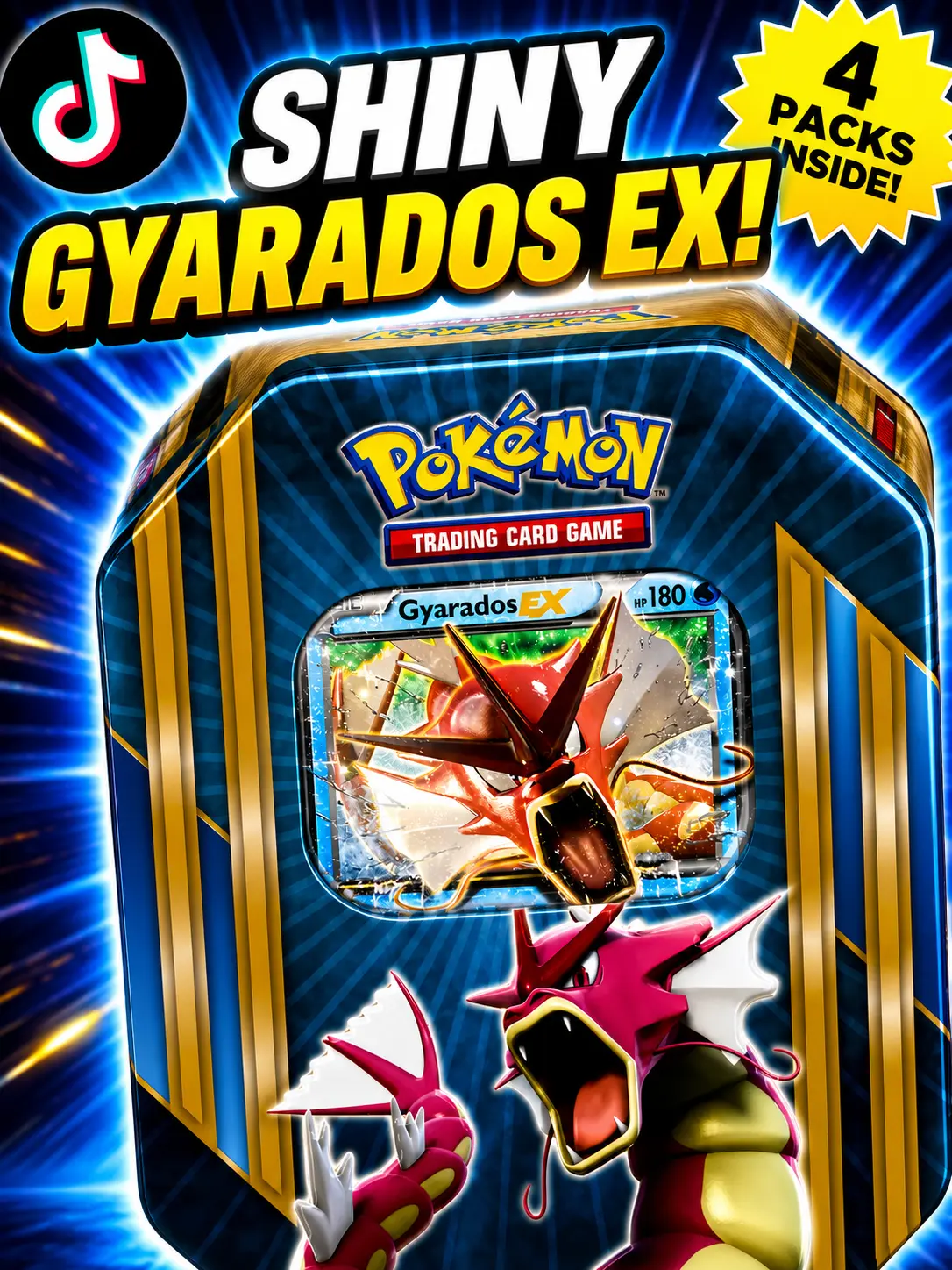 XY: BREAKpoint - Triple Power Tin (Shiny Gyarados EX)