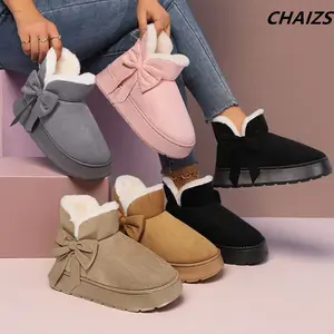 Ankle Boots for Women Memory Foam Winter Boots for Women Comfortable Women's Ankle Snow Boots