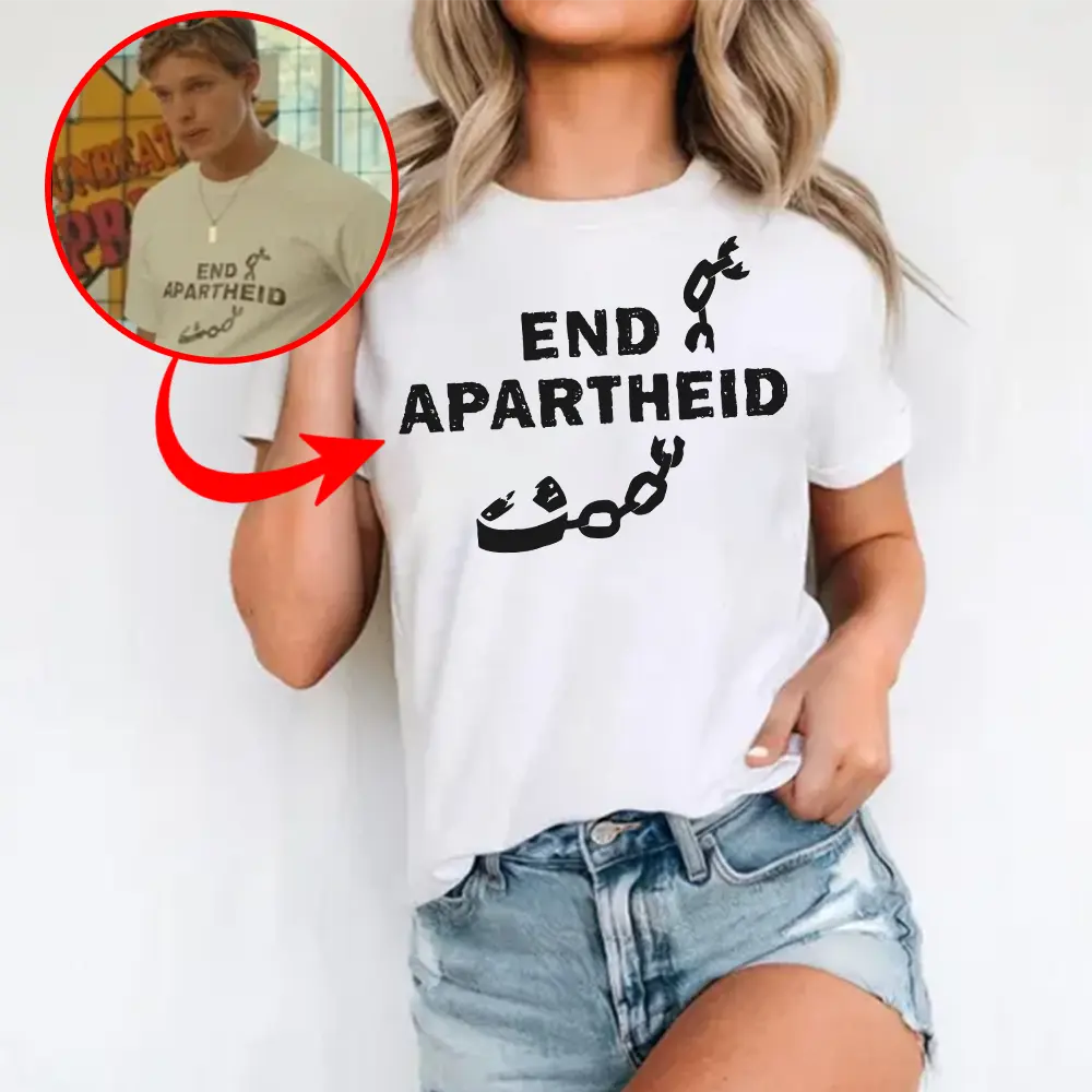 End Apartheid Shirt, Backrooms Liminal Space Inspired Tee, Horror Graphic Tee for Fan