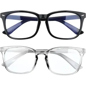 2 Pack Blue Light Glasses for Women and Men - Computer Glasses