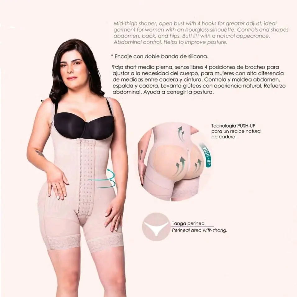 FAJITEX- Hourglass Slimminh Shaper  / Faja Corta Reloj de Arena
