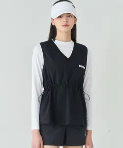 Raffiuro String Vest - Black