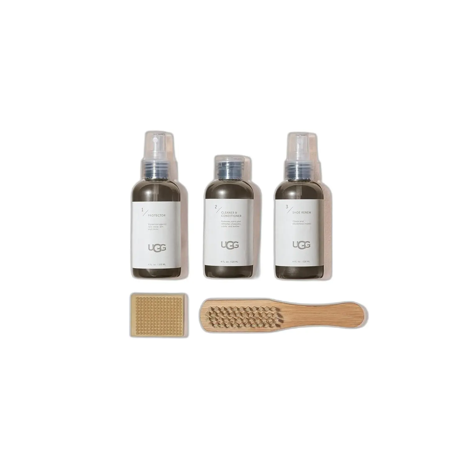 UGG Sheepskin Shoe Care Kit Unisex Shoe Care, Clear, One Size
