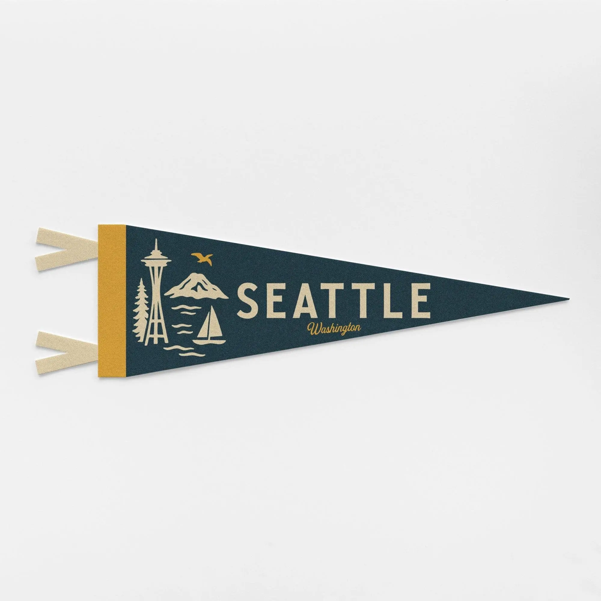 Seattle Washington Felt Pennant
