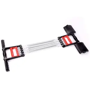 Spring Chest Expander Hand Gripper Pull-Up Bars 3 in 1 Home Gym Fitness Equipment for Finger Abdomen Waist Arm Muscle Exerciser WHCMJP