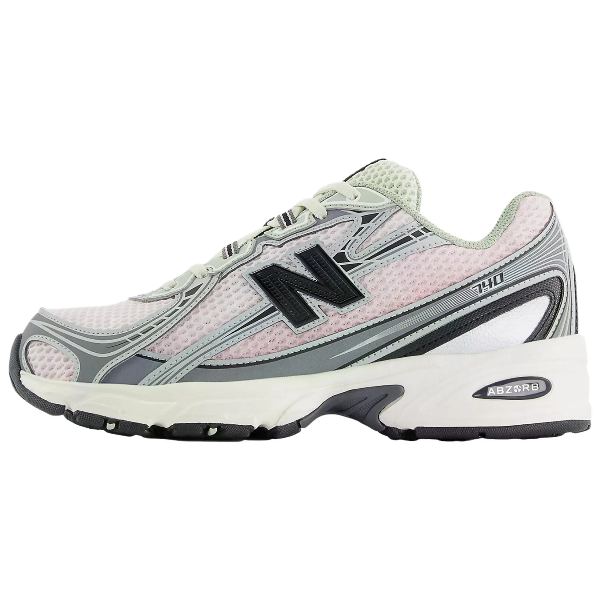 NEW BALANCE Women's 740v2 Basketball Sneakers, Leather/Mesh Athletic Shoes with Supportive Fit for Court or Casual Wear, Pink Granite - Runs Large, Us Sizes, Hoopshoes, Us M 10