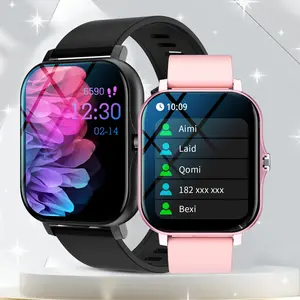 Modern Smartwatch Bracelet with Calling Feature - Digital Fitness Tracker, Activity & Fitness Tracking with Pedometer, Multi-Sport Modes, Step & Calorie Counting, Remote Music Control & Weather Forecast - Ideal Birthday Gift