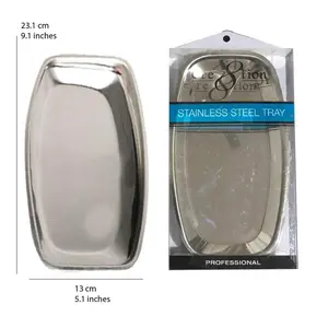 Cre8tion Stainless Steel Large Tray 23.1 x 13cm