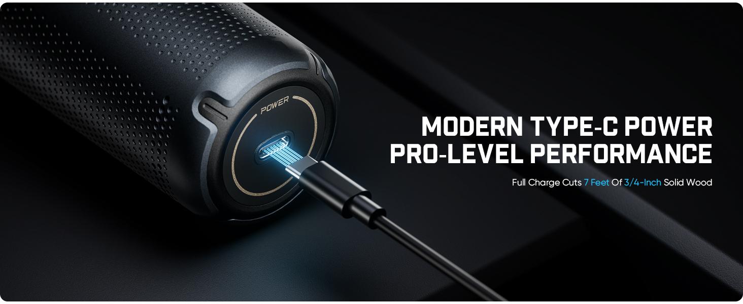 Fanttik R11 Pro Brushless Cordless Mini Reciprocating Saw, 0–2200 SPM Variable Speed, Type-C Fast Charging, Tool-Free Blade Change, 5-Blade Kit for Wood, Metal & PVC