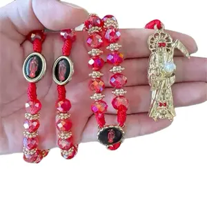 Holy Death Religious Rosary - Santa Muerte Rosario