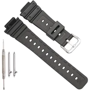 XBHSW  Watch Band Compatible with Casio G-Shock GA2100 GA2110 GA-B2100 Series Black Men's Replacement Strap   Bracelet