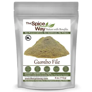 Gumbo File - Made with premium ground Sassafras tree leaves