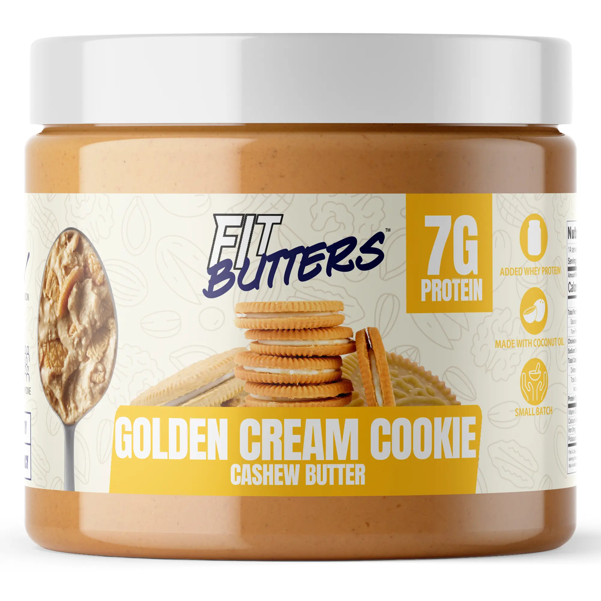 Fit Butters Golden Cream Cookie Cashew Butter Fit Butters Golden Cream Cookie Cashew Butter