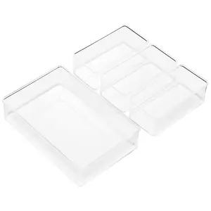 Sorbus 4-Piece Kitchen Drawer Organizer Set Sorbus 4-Piece Kitchen Drawer Organizer Set