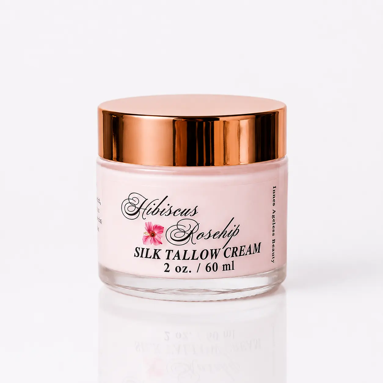 Hibiscus Rosehip Silk Tallow Cream