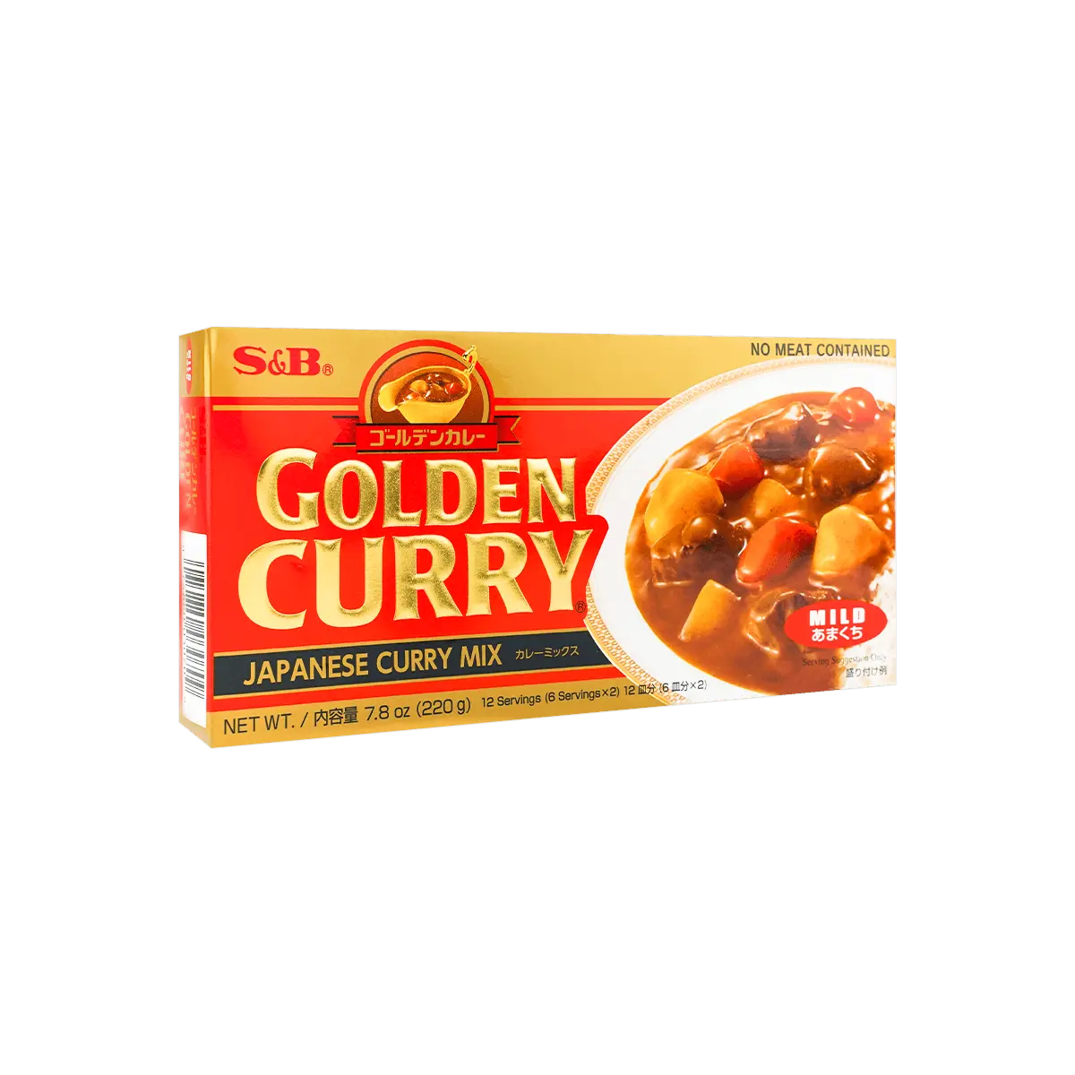 S&B Curry Golden Mild 220g
