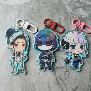 Runner Shells Marathon Inspired Keychain Charm, Video Game Display Gift