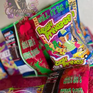 Custom Party Favor Package with Chip Bags, Water Bottles, Kit Kats, and Cheez-Its - Any Theme Available