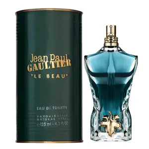 Jean Paul Gaultier Le Beau for Men Eau de Toilette Spray, 4.2 Ounce