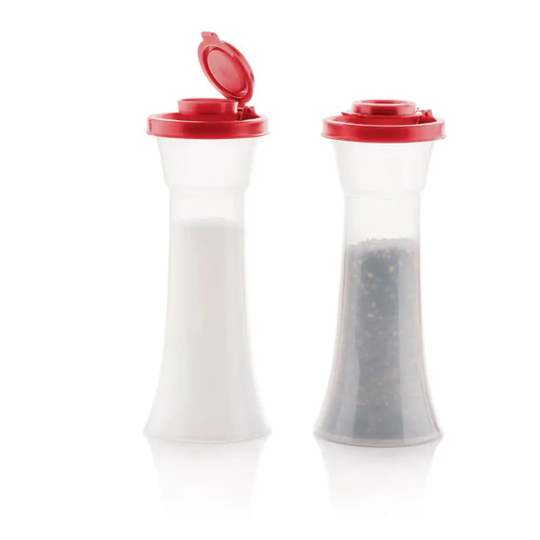 Tupperware Classic Large Hourglass Salt and Pepper Shakers Tupperware Classic Large Hourglass Salt and Pepper Shakers