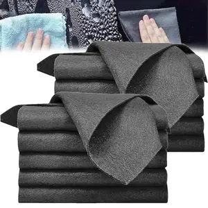 10 Pack Magic Cleaning Cloth – Thickened Reusable Microfiber Wipes, Microfiber Cleaning Rags, Streak-Free Washable Towels for Windows, Kitchen, Glass & Car, Dries Without Marks