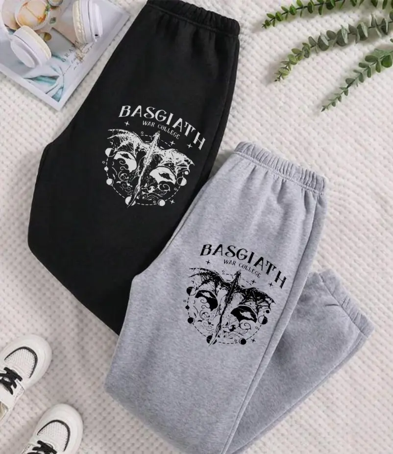 Vintage Fourth Wing Quest Squad Sweatpants, Dragon Rider Sweatpants, Basgiath War College Sweatpants, Dragon Rider, Ridoc Sweatpants