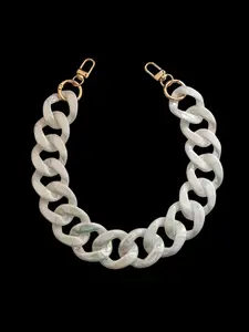 Acrylic Chain Strap Bag Belt, Elegant Chain Strap, Fashionable Durable Material, Perfect Bag Accessory, Stylish and Long-Lasting, Ideal for All Bags