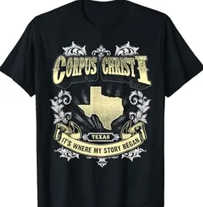 Corpus Christi Texas, It's Where My Story Began T-Shirt SQW